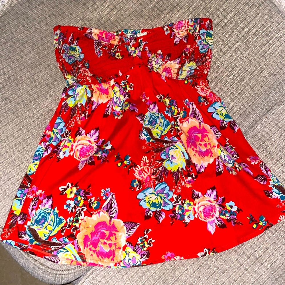 🔥🔥 (3/$20) 
Roxy Size Small Tube Top Hawaiian Style